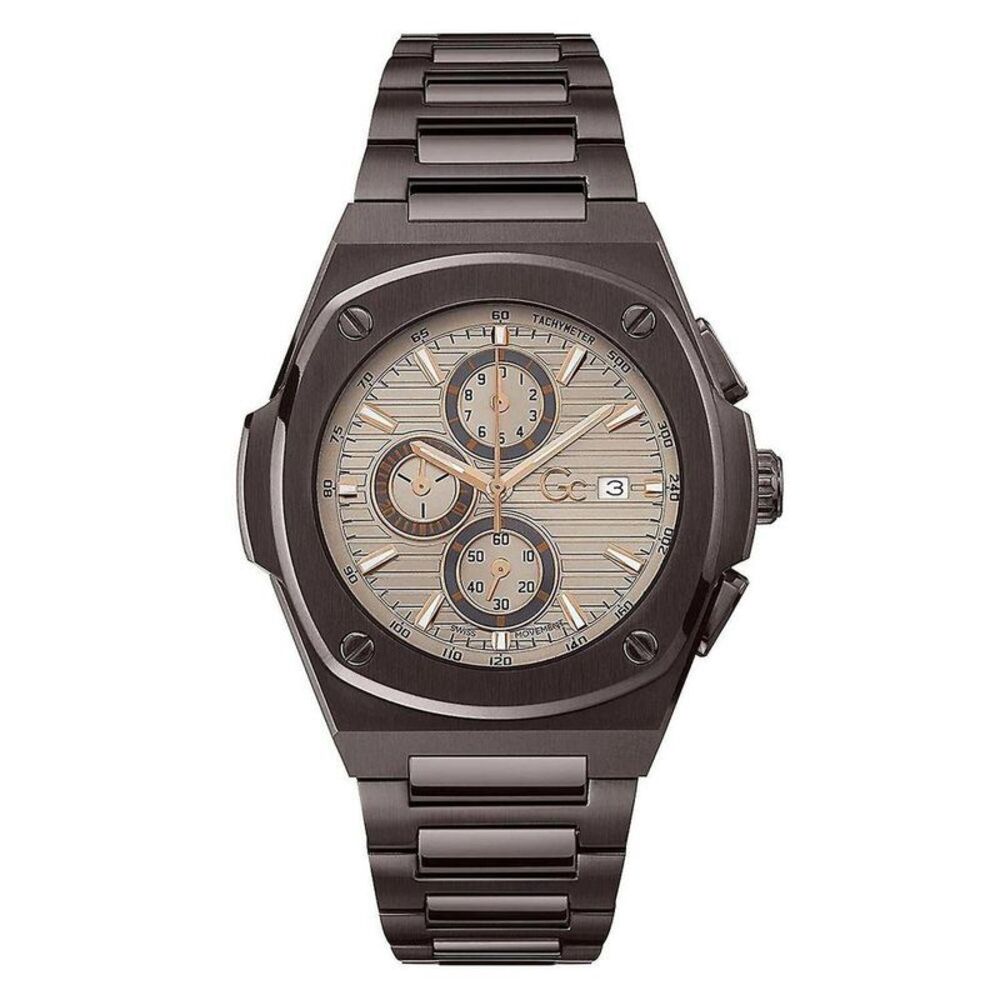 GC Stainless Steel Dress Watch Men Gray Watches